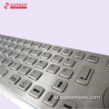 Keyboard Metal Anti huru hara dengan Touch Pad